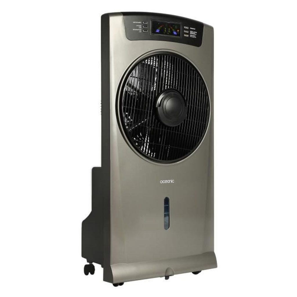 Ventilateur Brumisateur Portable Bseical – 4 En 1, Rechargeable, Silencieux, 3 Vitesses – Vert